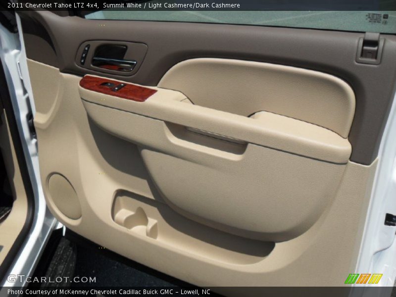 Summit White / Light Cashmere/Dark Cashmere 2011 Chevrolet Tahoe LTZ 4x4