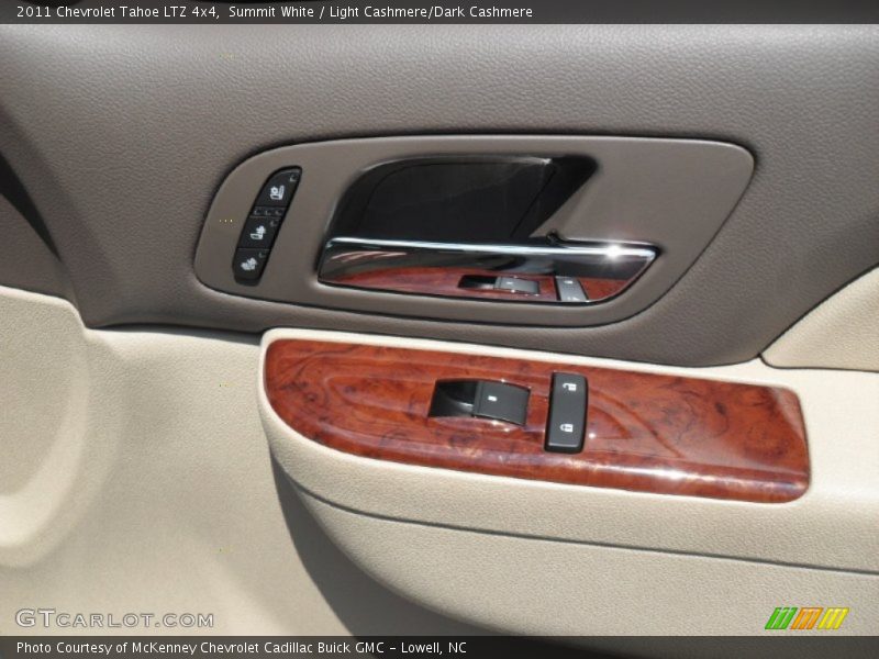 Summit White / Light Cashmere/Dark Cashmere 2011 Chevrolet Tahoe LTZ 4x4