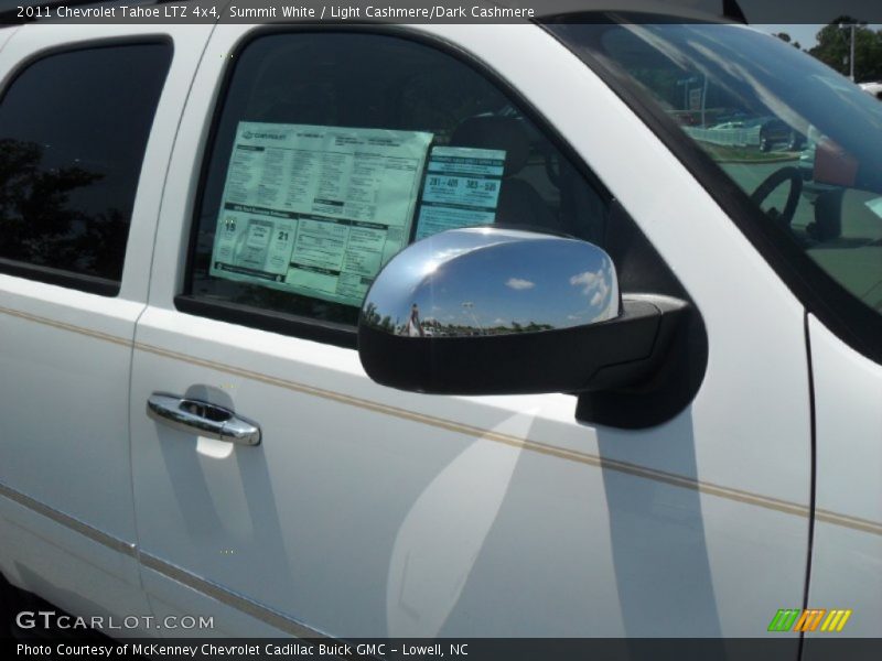 Summit White / Light Cashmere/Dark Cashmere 2011 Chevrolet Tahoe LTZ 4x4