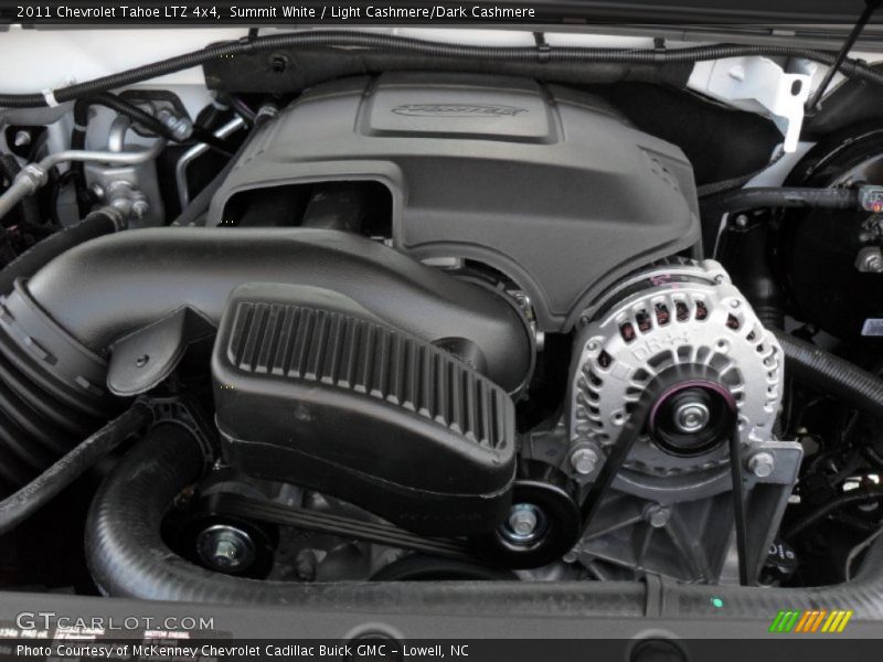 Summit White / Light Cashmere/Dark Cashmere 2011 Chevrolet Tahoe LTZ 4x4