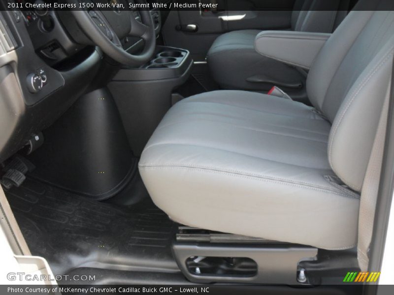 Summit White / Medium Pewter 2011 Chevrolet Express 1500 Work Van