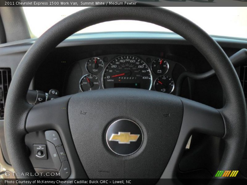 Summit White / Medium Pewter 2011 Chevrolet Express 1500 Work Van