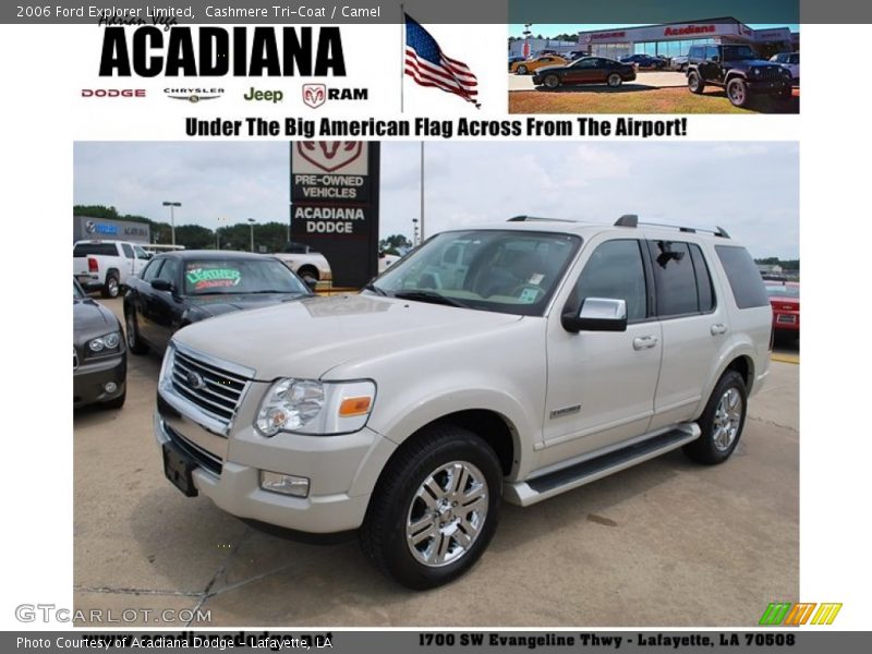 Cashmere Tri-Coat / Camel 2006 Ford Explorer Limited