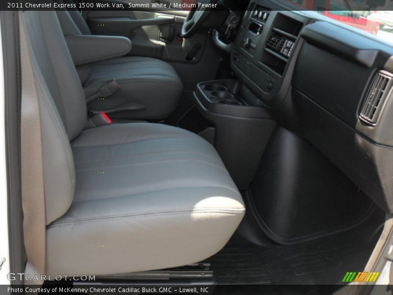 Summit White / Medium Pewter 2011 Chevrolet Express 1500 Work Van