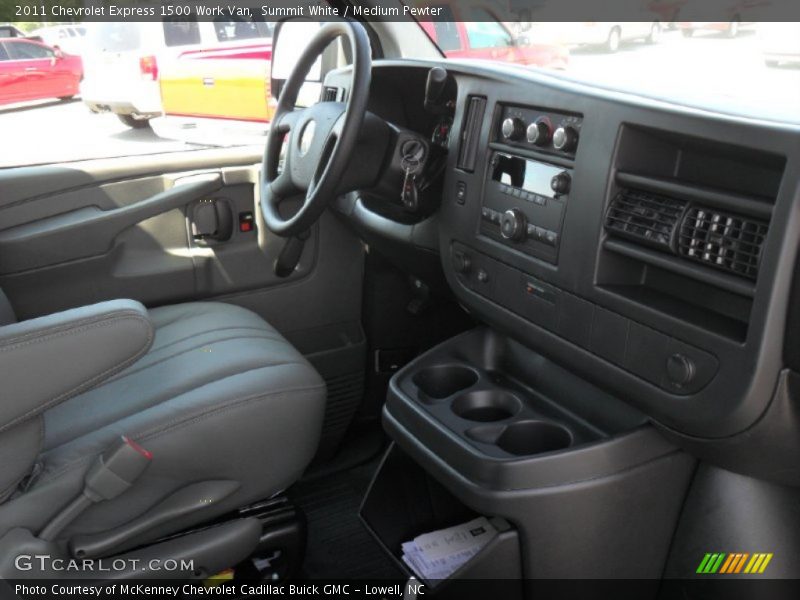 Summit White / Medium Pewter 2011 Chevrolet Express 1500 Work Van