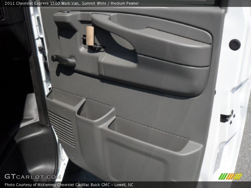 Summit White / Medium Pewter 2011 Chevrolet Express 1500 Work Van