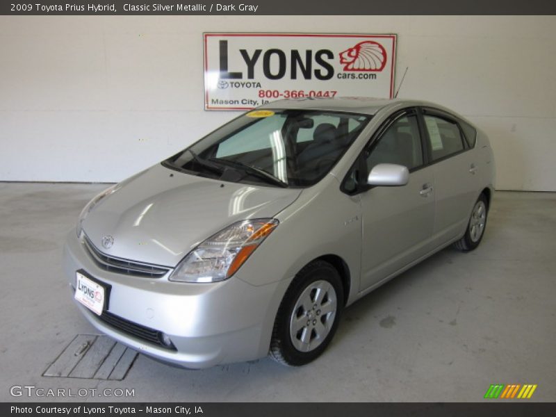 Classic Silver Metallic / Dark Gray 2009 Toyota Prius Hybrid