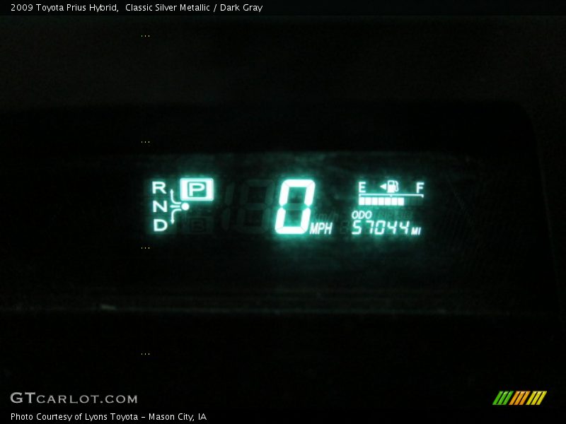 Classic Silver Metallic / Dark Gray 2009 Toyota Prius Hybrid