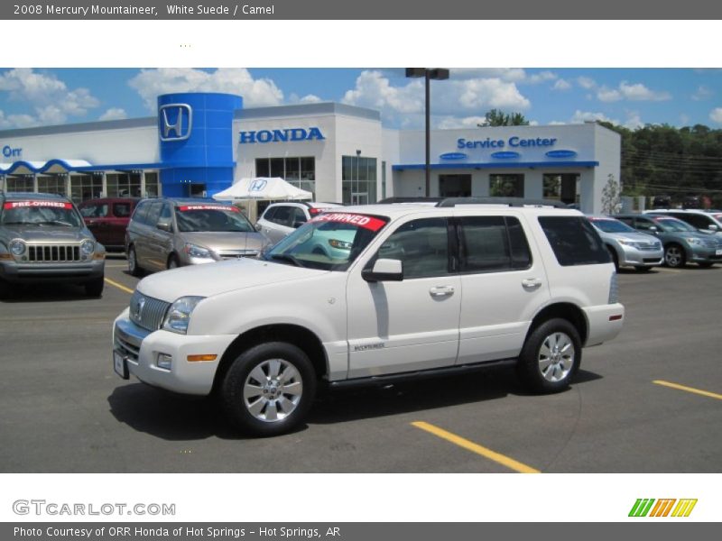 White Suede / Camel 2008 Mercury Mountaineer