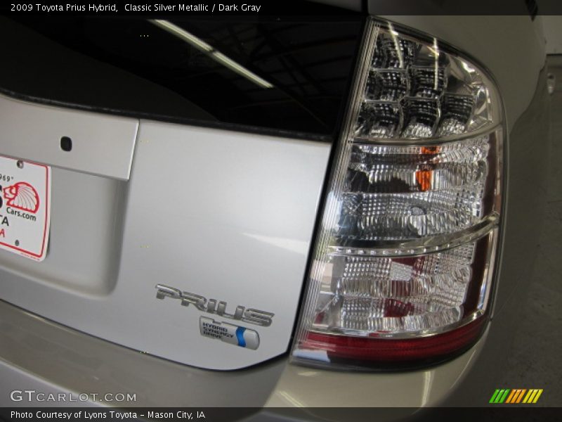 Classic Silver Metallic / Dark Gray 2009 Toyota Prius Hybrid