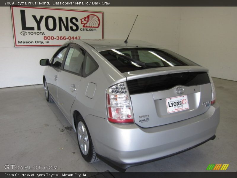 Classic Silver Metallic / Dark Gray 2009 Toyota Prius Hybrid