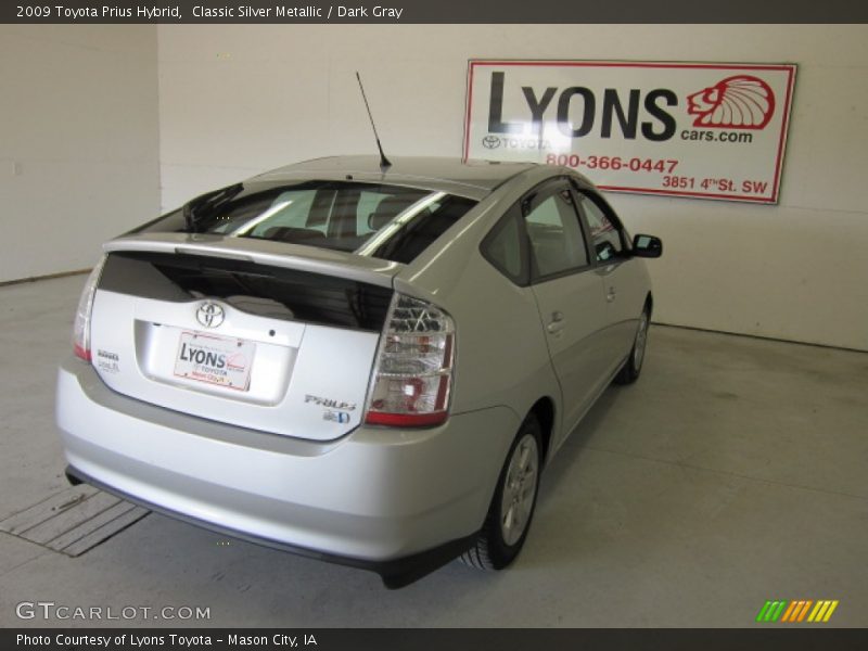 Classic Silver Metallic / Dark Gray 2009 Toyota Prius Hybrid