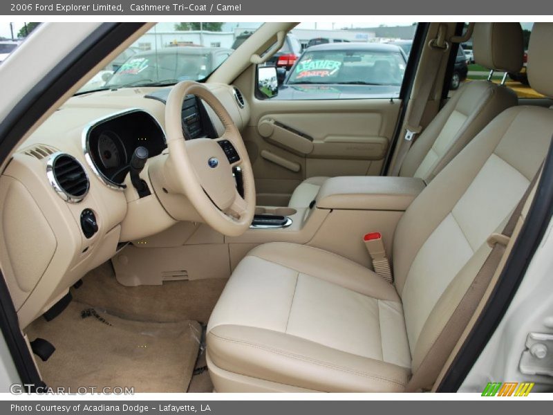  2006 Explorer Limited Camel Interior