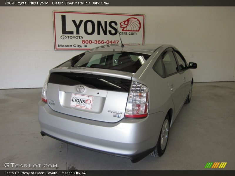 Classic Silver Metallic / Dark Gray 2009 Toyota Prius Hybrid