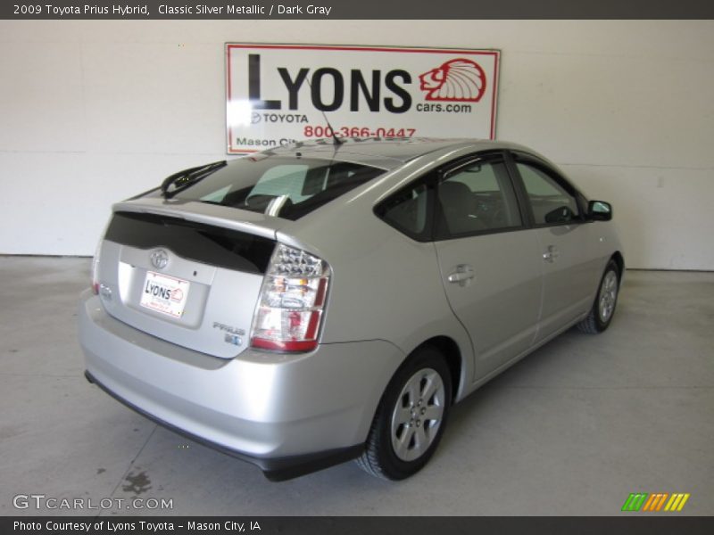 Classic Silver Metallic / Dark Gray 2009 Toyota Prius Hybrid