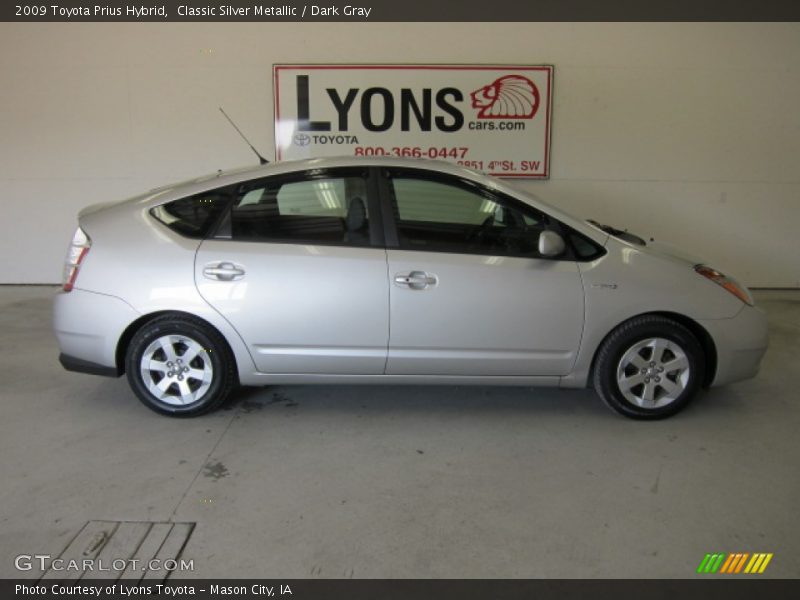 Classic Silver Metallic / Dark Gray 2009 Toyota Prius Hybrid