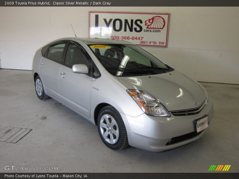 Classic Silver Metallic / Dark Gray 2009 Toyota Prius Hybrid
