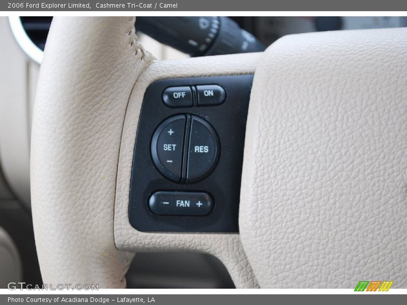 Controls of 2006 Explorer Limited