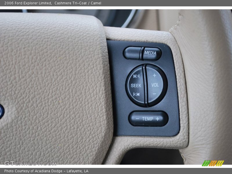 Controls of 2006 Explorer Limited