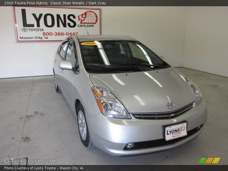 Classic Silver Metallic / Dark Gray 2009 Toyota Prius Hybrid