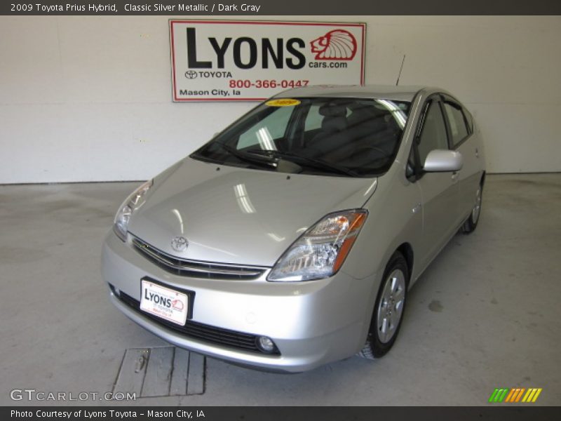 Classic Silver Metallic / Dark Gray 2009 Toyota Prius Hybrid