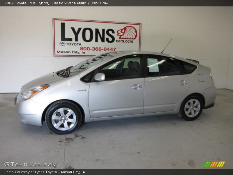 Classic Silver Metallic / Dark Gray 2009 Toyota Prius Hybrid