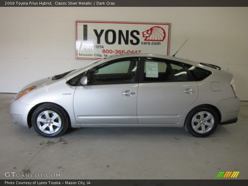 Classic Silver Metallic / Dark Gray 2009 Toyota Prius Hybrid