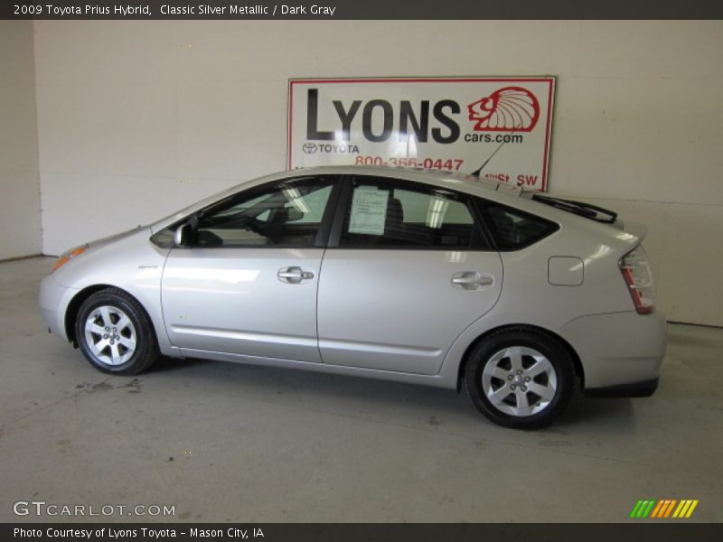 Classic Silver Metallic / Dark Gray 2009 Toyota Prius Hybrid