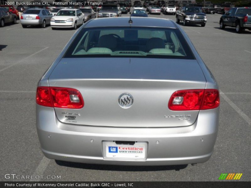Platinum Metallic / Titanium 2008 Buick Lucerne CXL