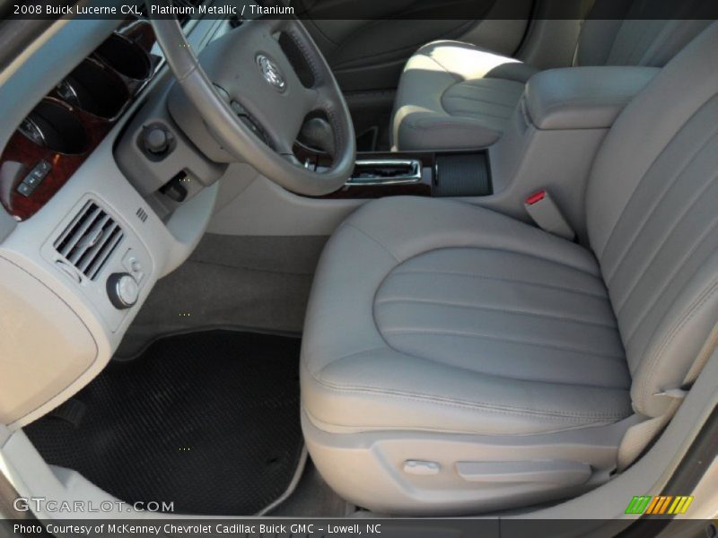 Platinum Metallic / Titanium 2008 Buick Lucerne CXL
