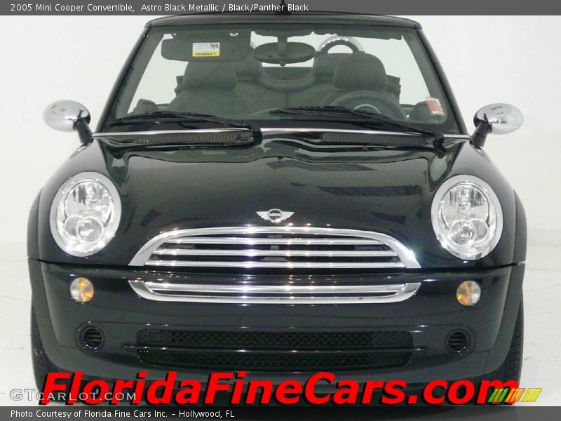 Astro Black Metallic / Black/Panther Black 2005 Mini Cooper Convertible