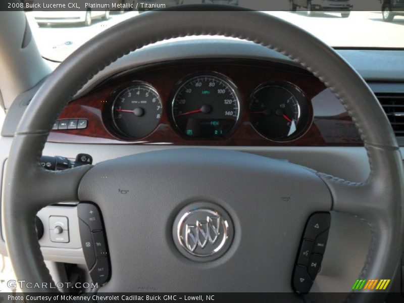 Platinum Metallic / Titanium 2008 Buick Lucerne CXL