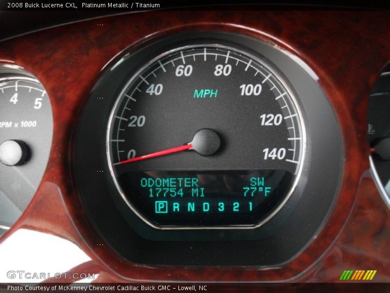 Platinum Metallic / Titanium 2008 Buick Lucerne CXL