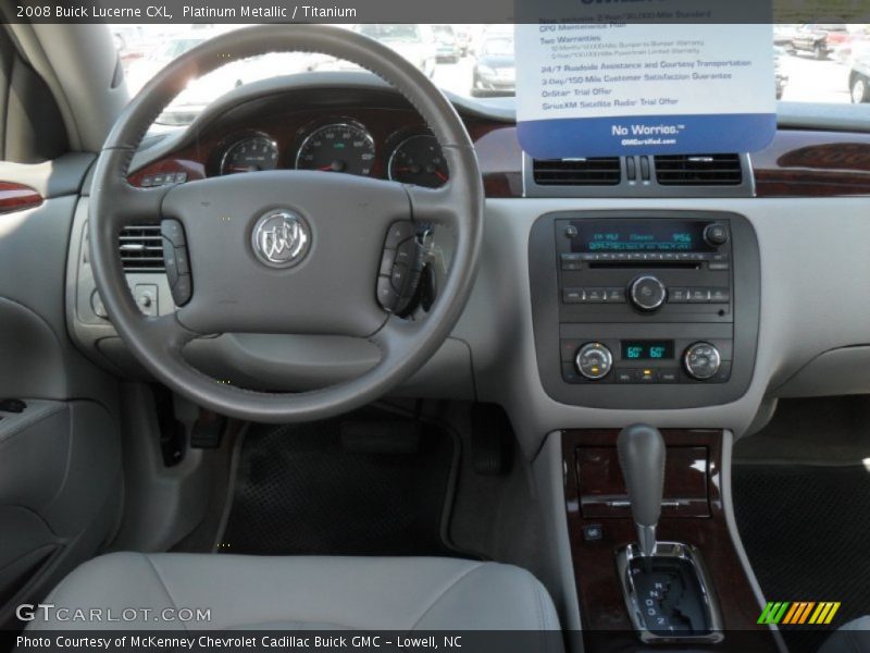 Platinum Metallic / Titanium 2008 Buick Lucerne CXL
