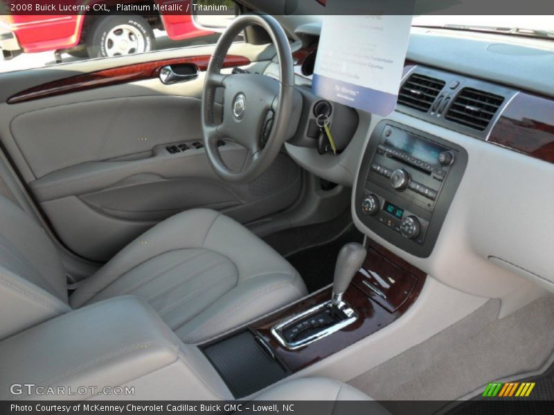 Platinum Metallic / Titanium 2008 Buick Lucerne CXL