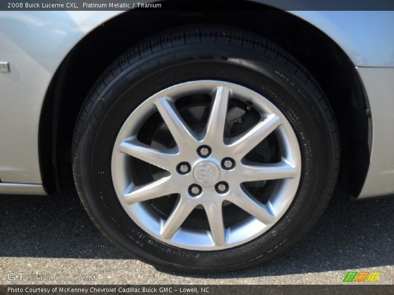 Platinum Metallic / Titanium 2008 Buick Lucerne CXL