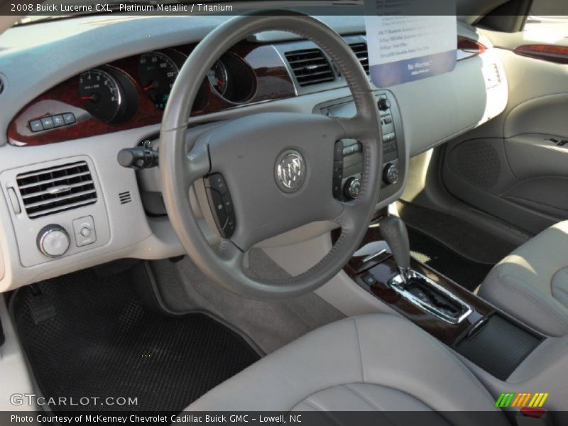 Platinum Metallic / Titanium 2008 Buick Lucerne CXL