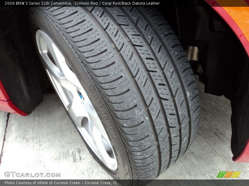 Crimson Red / Coral Red/Black Dakota Leather 2009 BMW 3 Series 328i Convertible