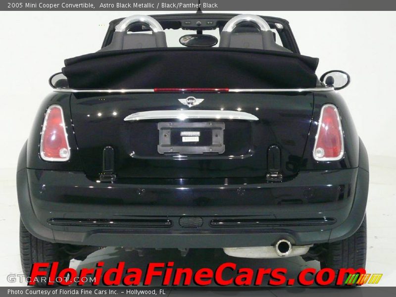 Astro Black Metallic / Black/Panther Black 2005 Mini Cooper Convertible