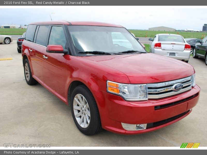 Front 3/4 View of 2010 Flex SEL