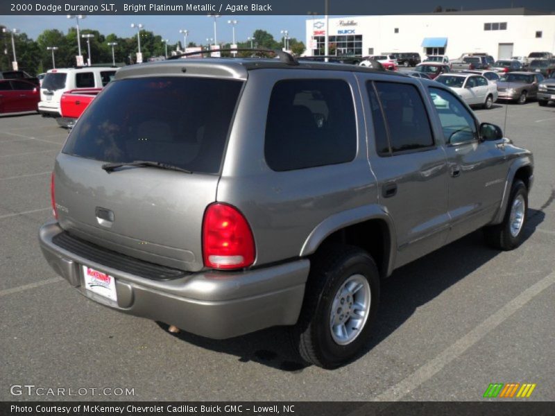 Bright Platinum Metallic / Agate Black 2000 Dodge Durango SLT