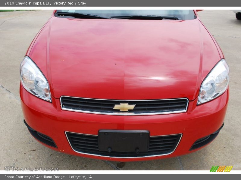 Victory Red / Gray 2010 Chevrolet Impala LT