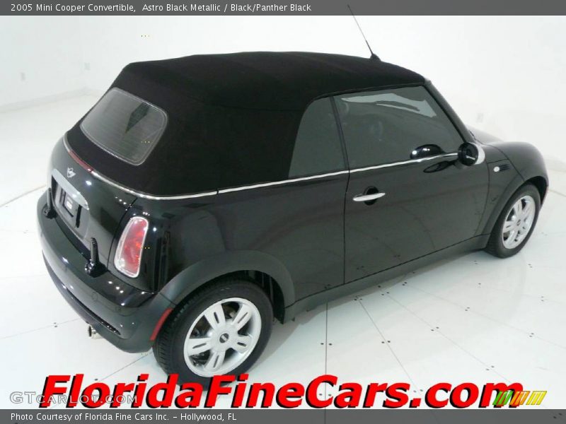 Astro Black Metallic / Black/Panther Black 2005 Mini Cooper Convertible