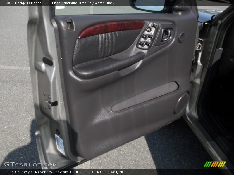 Bright Platinum Metallic / Agate Black 2000 Dodge Durango SLT
