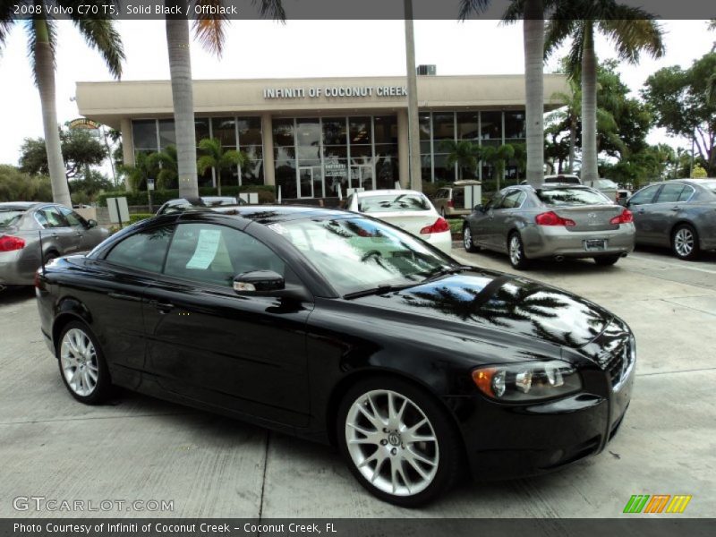Solid Black / Offblack 2008 Volvo C70 T5