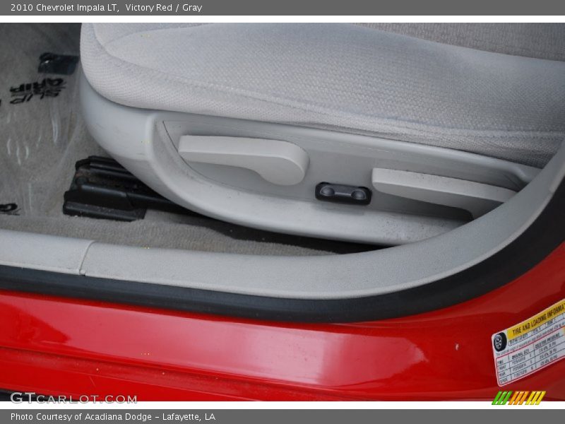 Victory Red / Gray 2010 Chevrolet Impala LT
