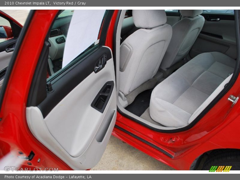 Victory Red / Gray 2010 Chevrolet Impala LT