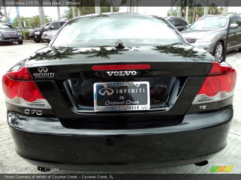 Solid Black / Offblack 2008 Volvo C70 T5