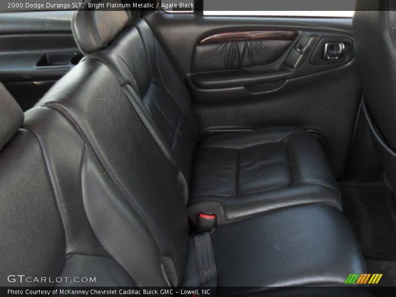 Bright Platinum Metallic / Agate Black 2000 Dodge Durango SLT
