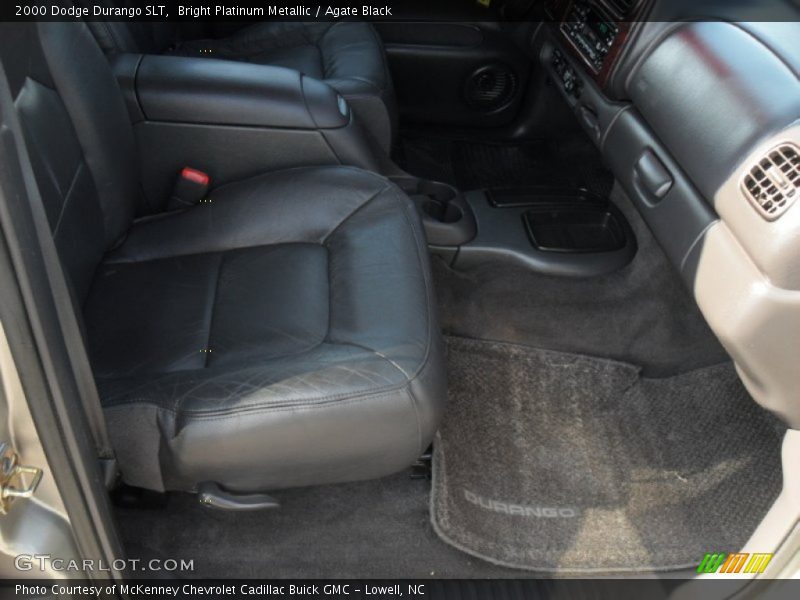 Bright Platinum Metallic / Agate Black 2000 Dodge Durango SLT